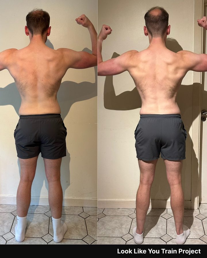 Client back transformation before and after